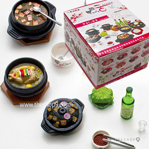 미니어처 오카라 식완세트-한국음식